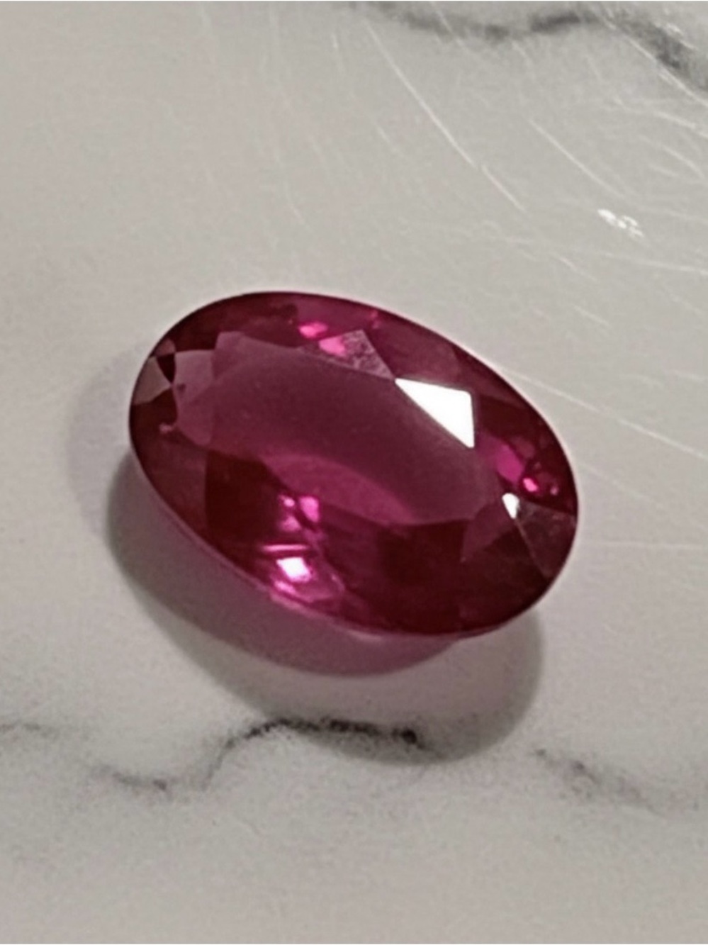 ✴️ Natural Ruby Oval Loose Gemstone for Jewelry